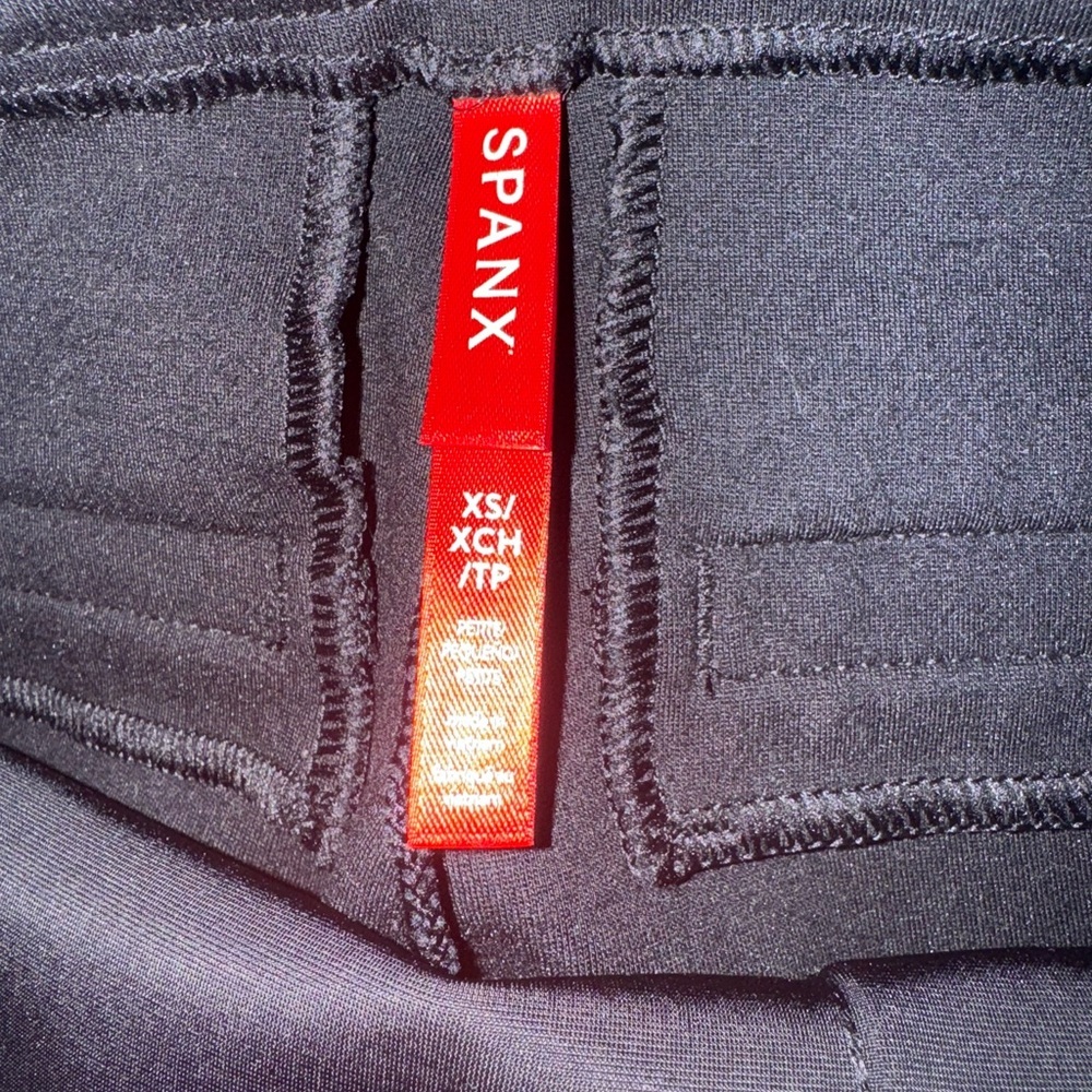 Spanx Black Perfect Fit Ponte Straight Pants - Size XS - Picture 5 of 6